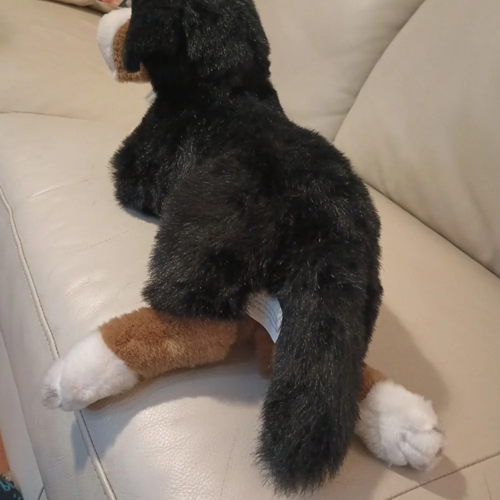 Vintage E & J  Classic Collection Bernese Mountain Dog Stuffed Plush M/L - Picture 7 of 16